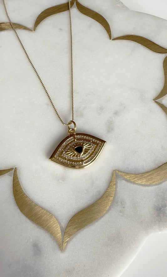 TUNIK : Evil Eye Gold - Necklace