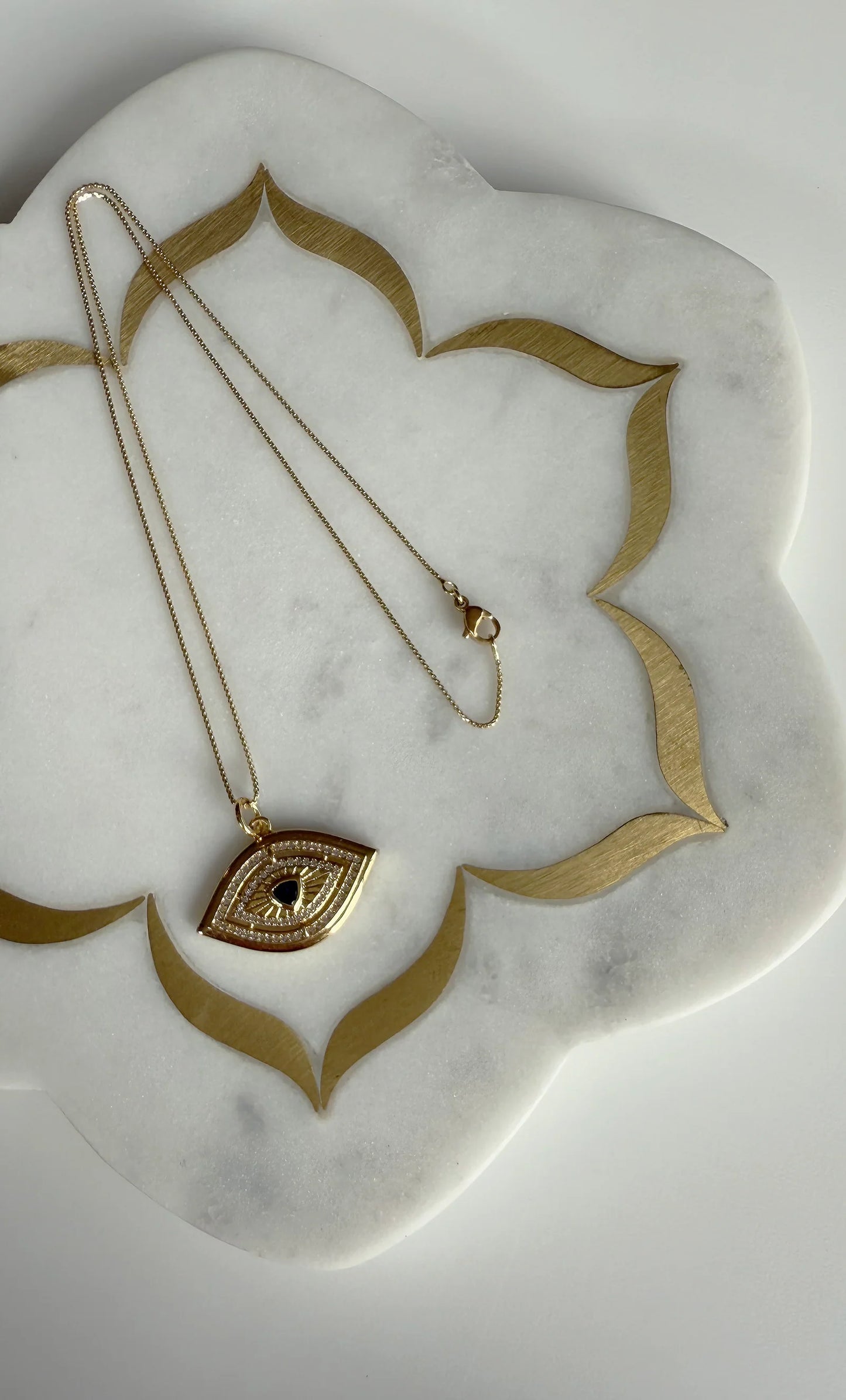 TUNIK : Evil Eye Gold - Necklace
