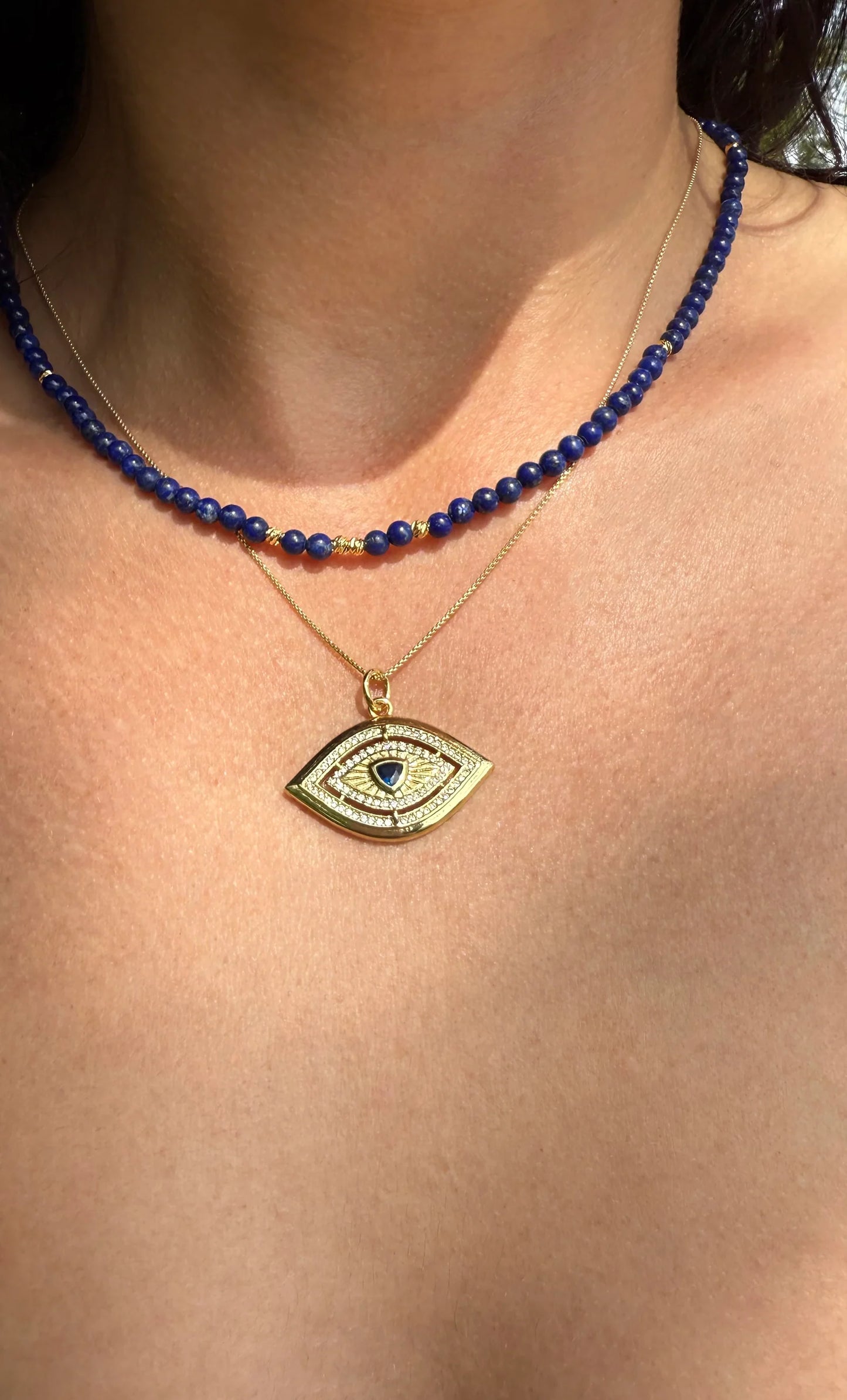 TUNIK : Evil Eye Gold - Necklace