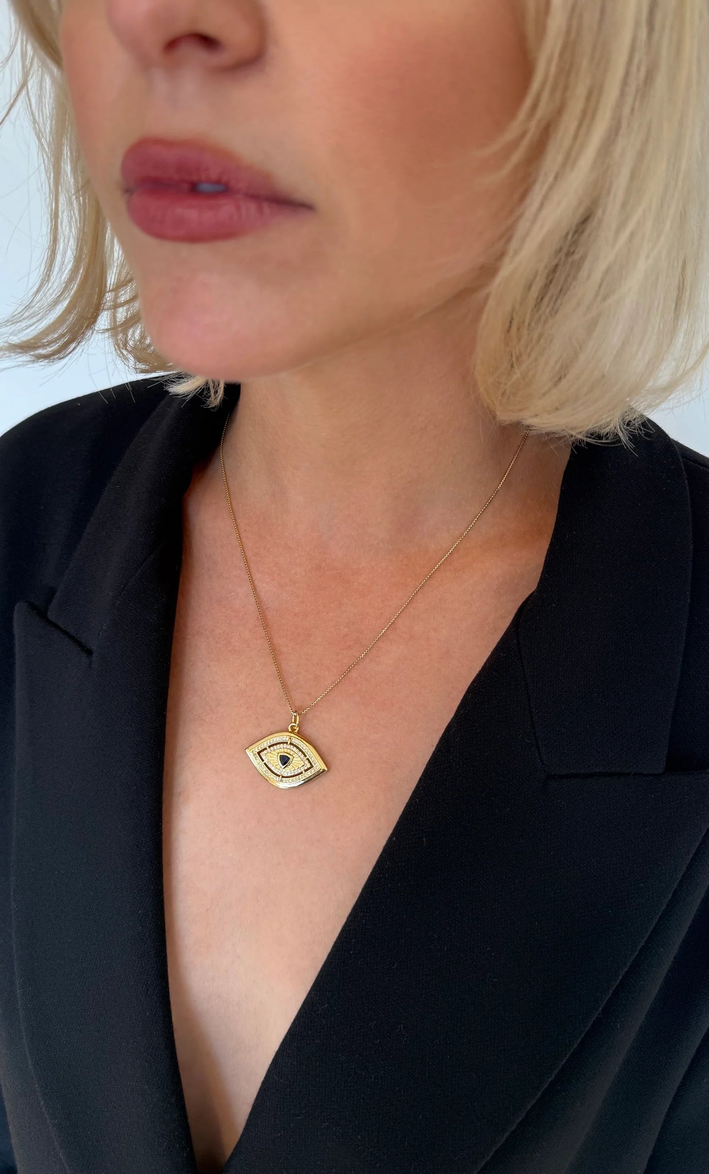 TUNIK : Evil Eye Gold - Necklace