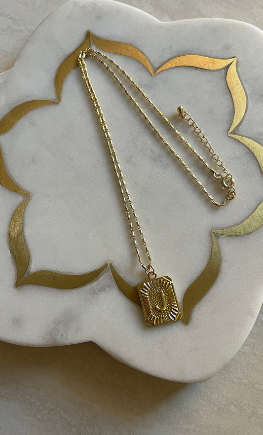 TUNIK : Namesake Charm Necklace