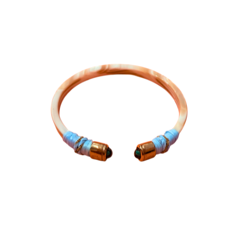 GAS BIJOUX : Sarina Ivory/Light Blue - Bracelet