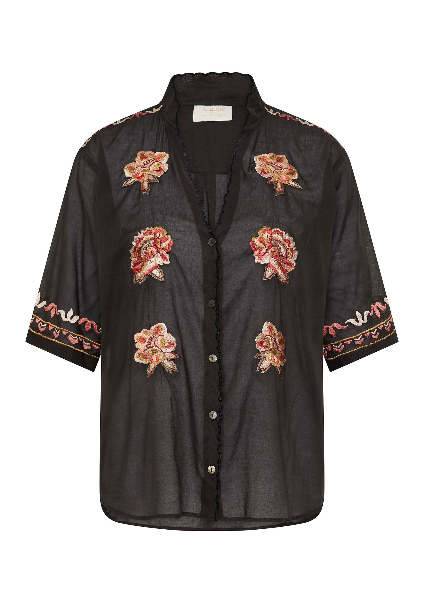 AUGUSTE : Vesper Embroidered - Blouse