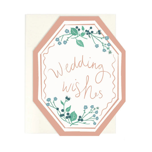 GREETING CARD : Wedding Wishes - Greeting Card