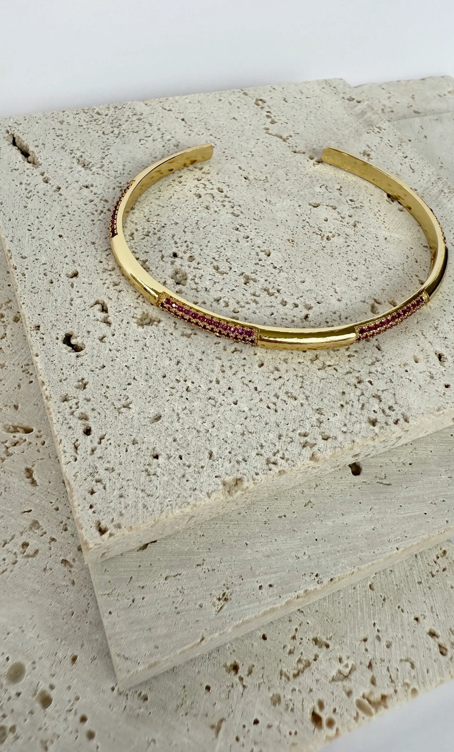 TUNIK - Arc Nomade 24K Gold Filled Fine Cuff Bracelet