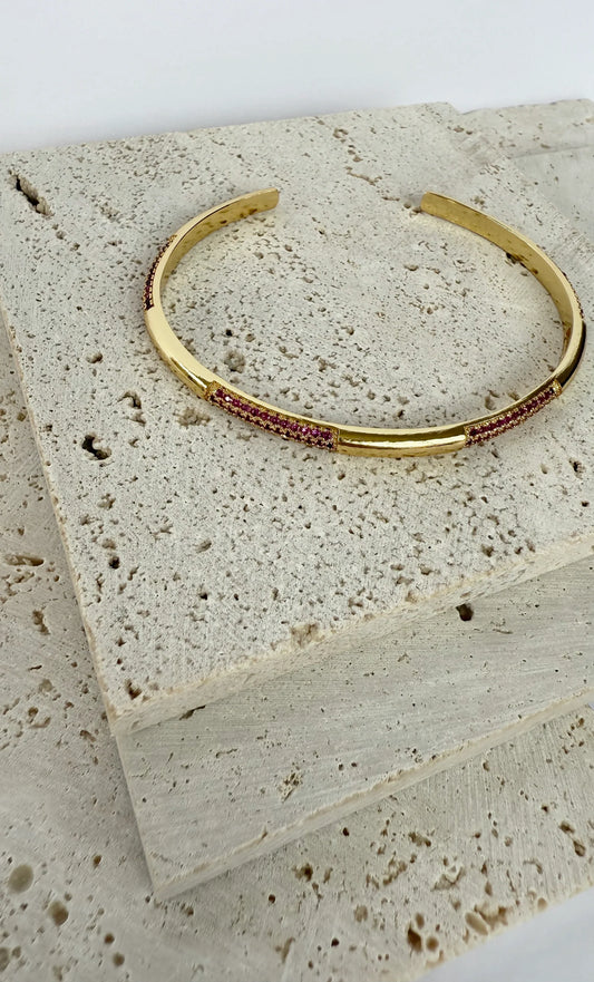 TUNIK - Arc Nomade 24K Gold Filled Fine Cuff Bracelet