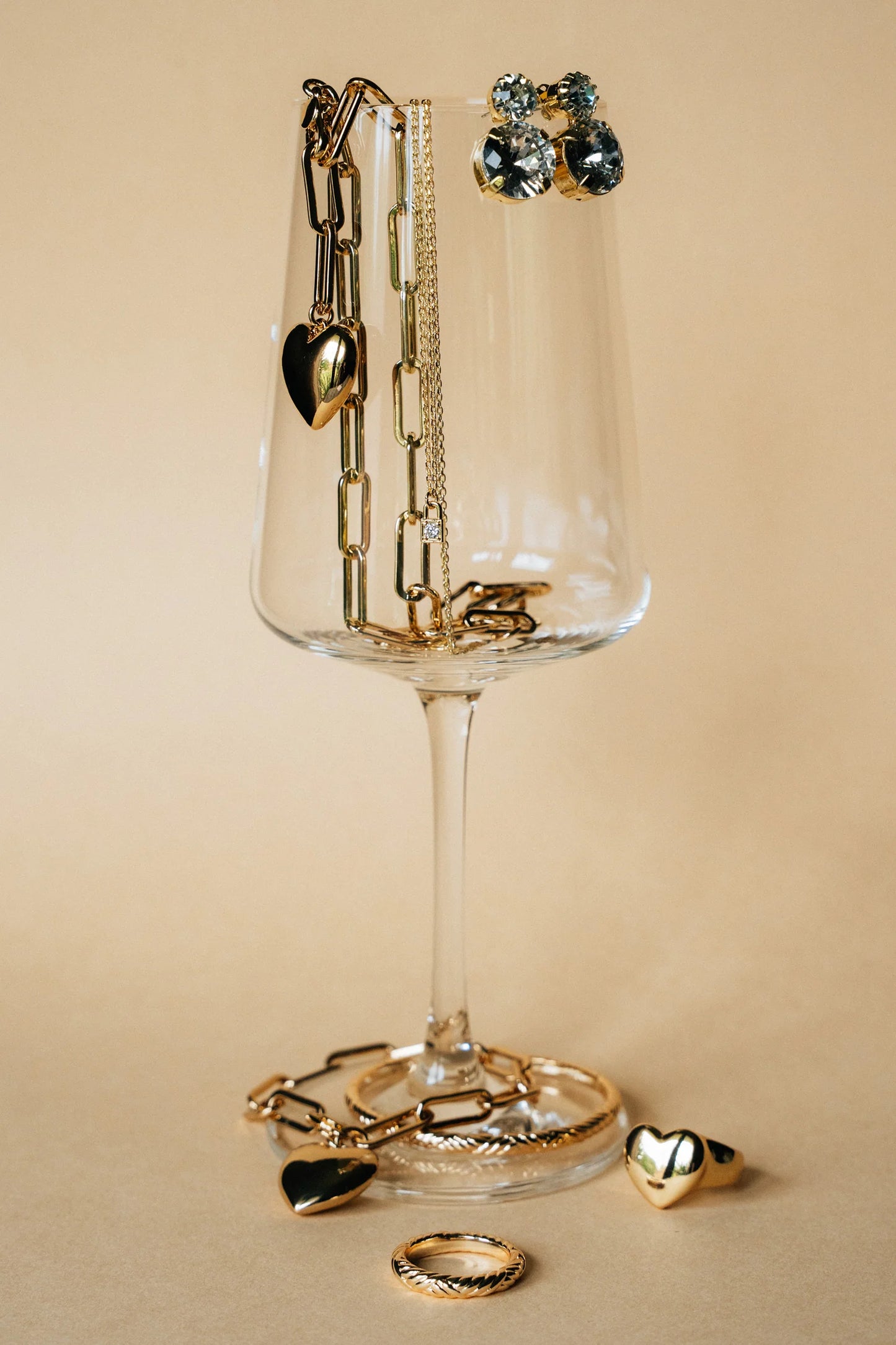 LIBERTE - Lotte Soft Gold Heart Bracelet