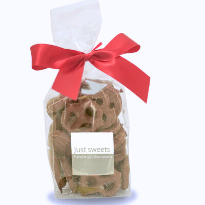 JUST SWEETS: Chocolate Pretzels - Milk Chocolate
