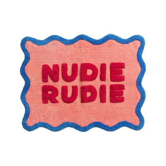 SAGE + CLARE - Amalie Nudie Bath Mat - Hibiscus
