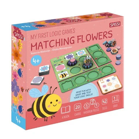 Sassi - My First Logic Game - Matching Flowers