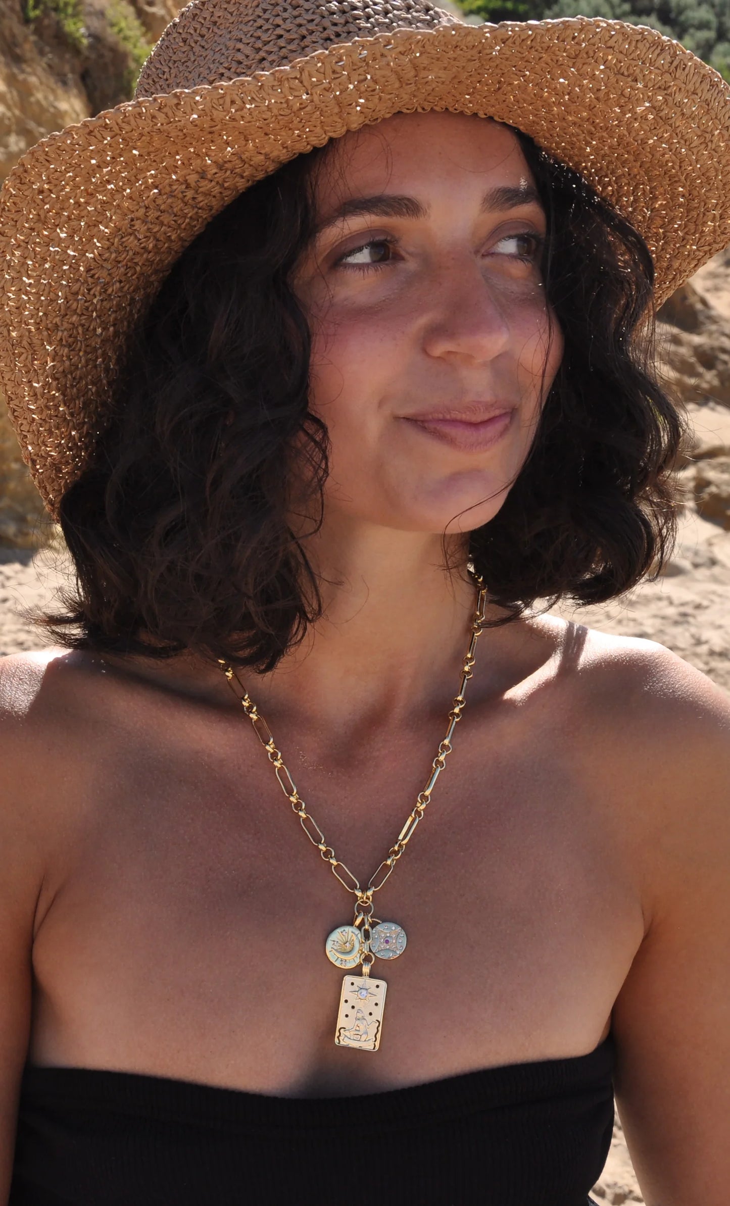 TUNIK - Twilight Star Necklace – 24K Gold Fill Celestial Pendant 2.0 Edition