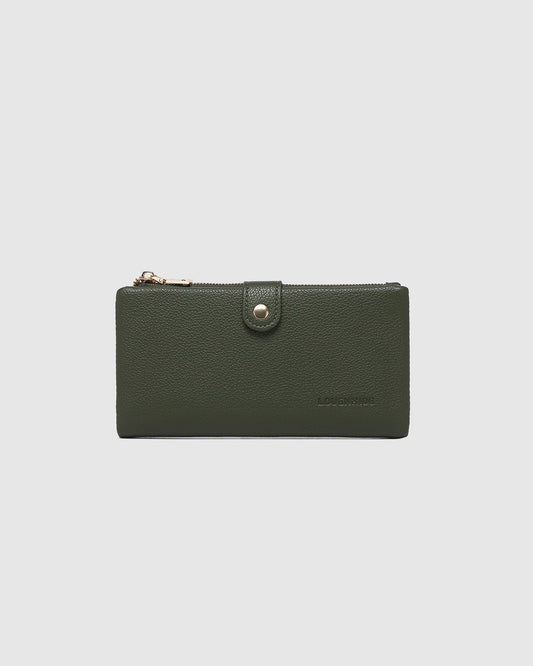 LOUENHIDE - Stella Wallet - Olive