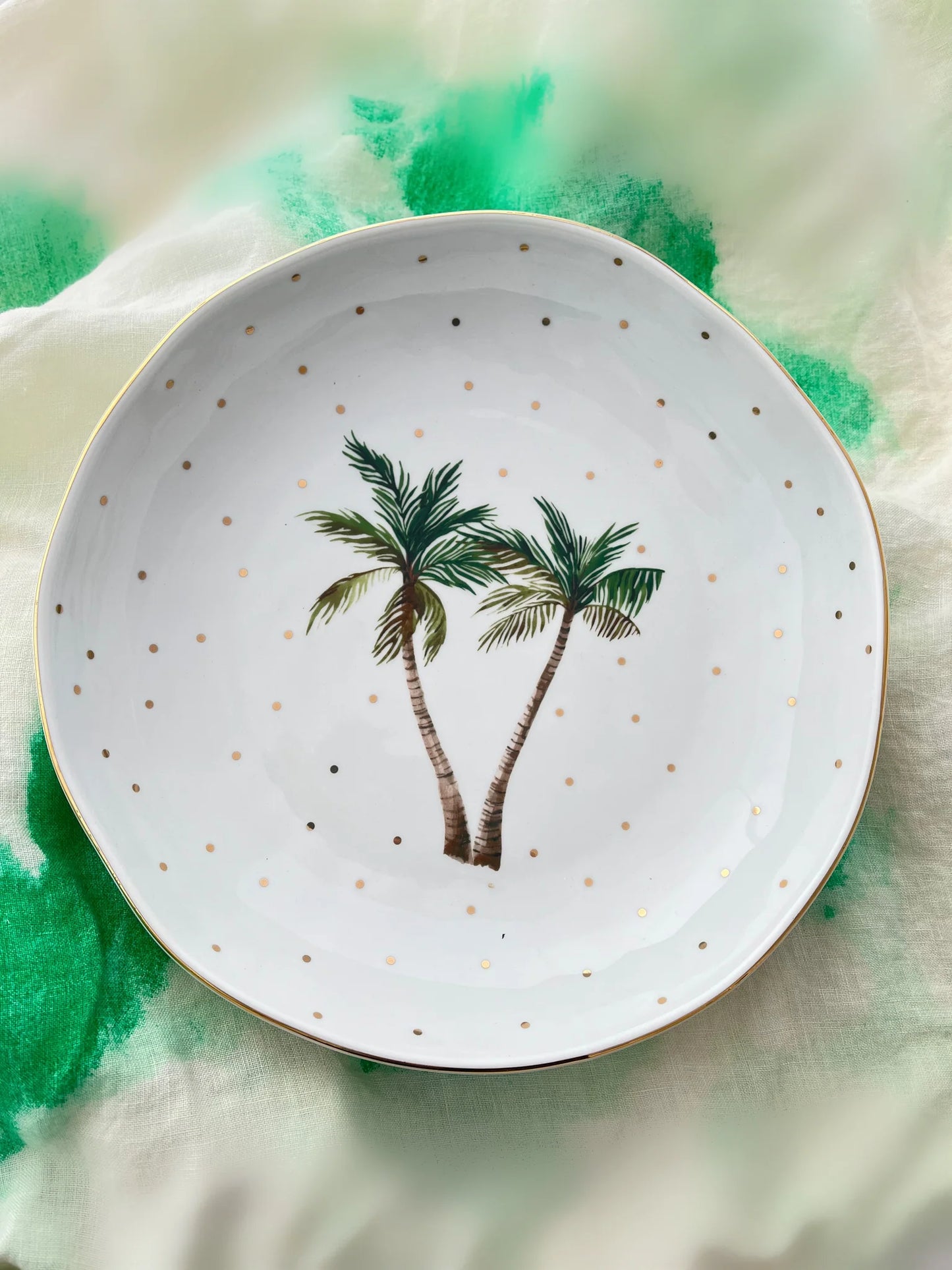 CARLA DINNAGE - Tropical Palm Salad Bowl