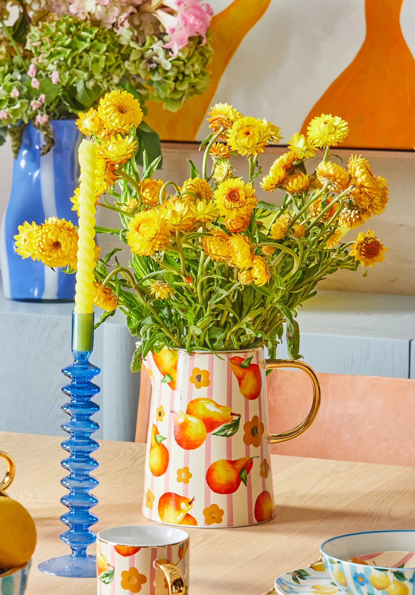 CARLA DINNAGE - Extra Large Frutti Bloom Pear Jug