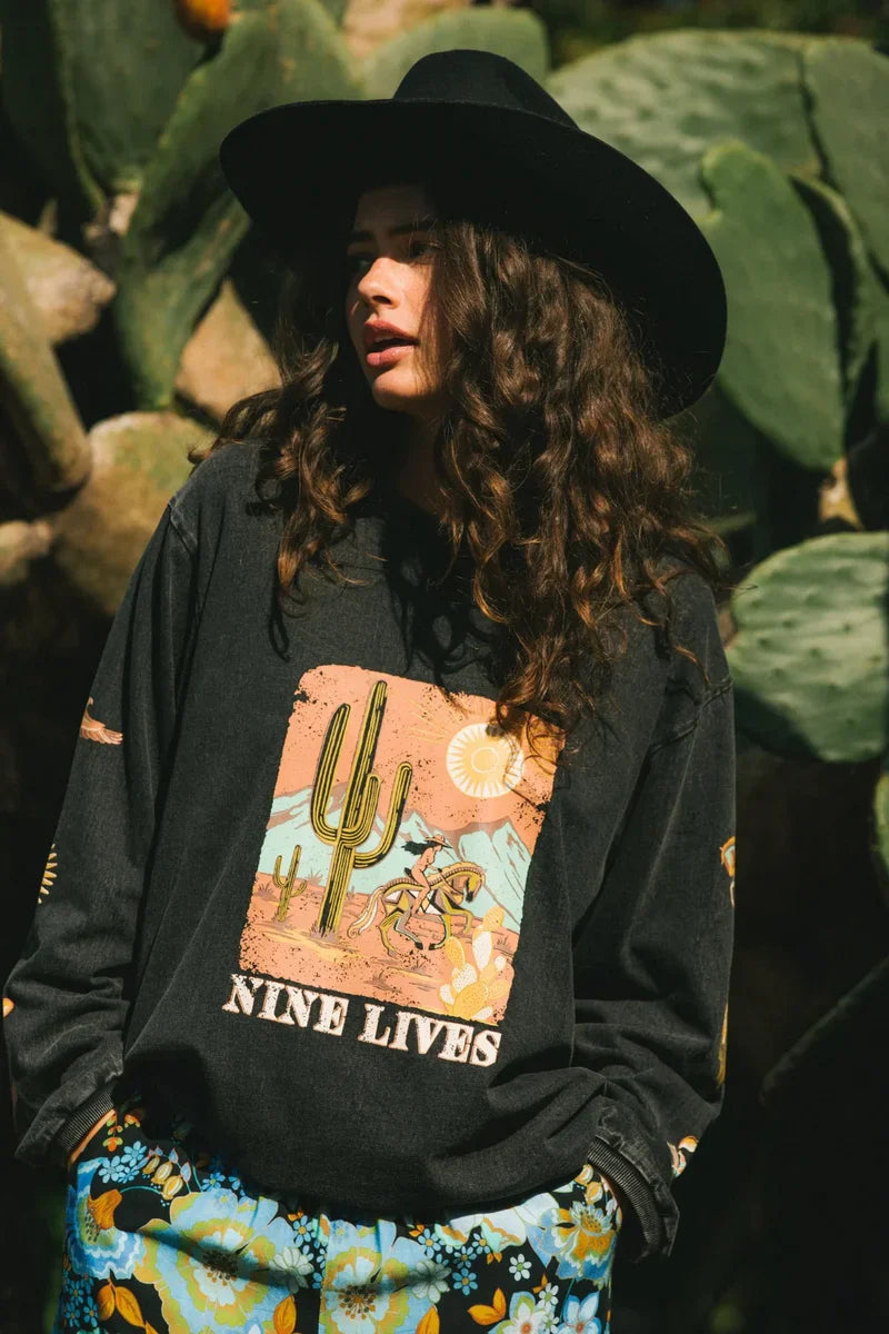 NINE LIVES BAZAAR: Rambler Long Sleeve - Tee