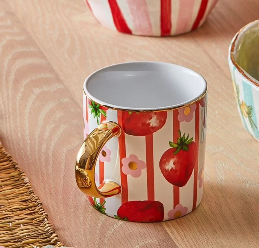 CARLA DINNAGE - Frutti Bloom Strawberry Mug