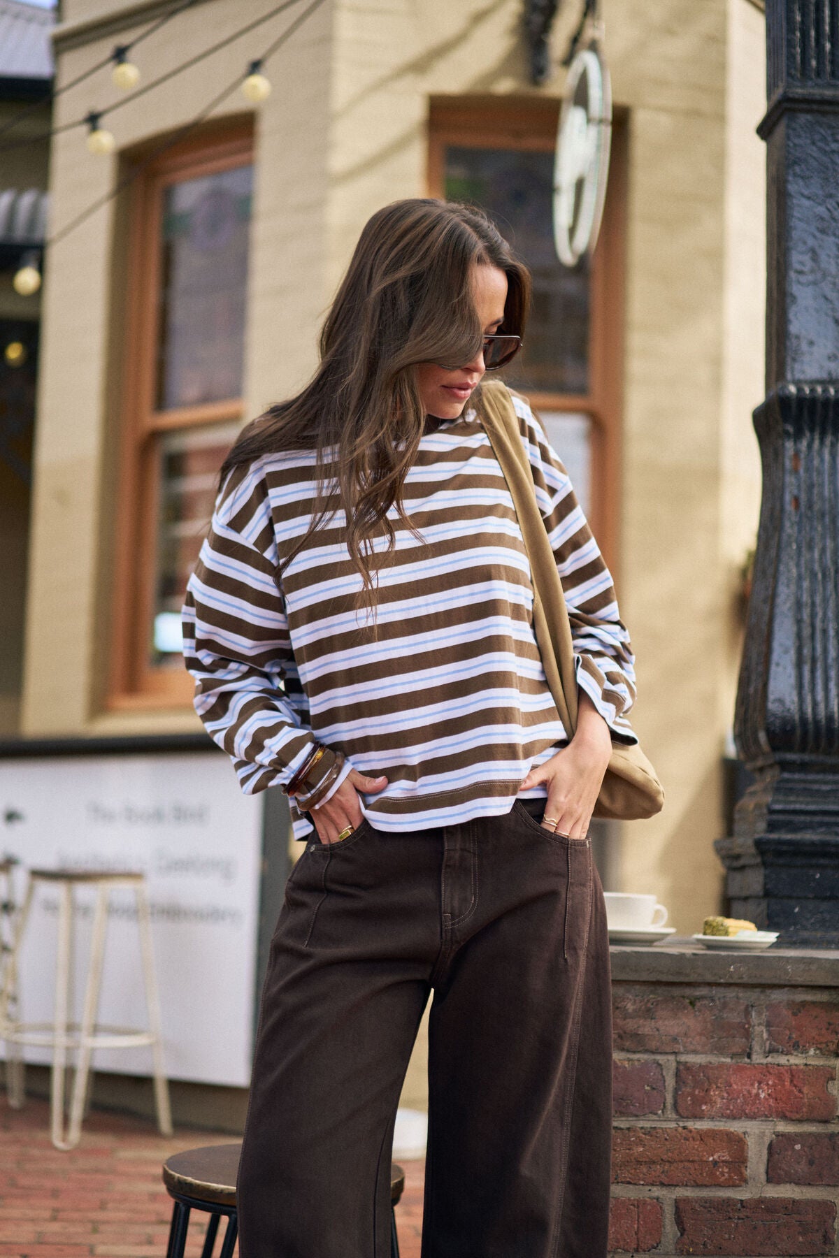 CERES LIFE - Beau Long Sleeve Slouchy Tee