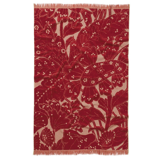 SAGE + CLARE - Lucia Bath Sheet - Crimson