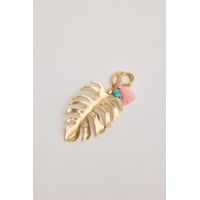 HOLIDAY LIFE : Gold Palm Leaf - Key Chain
