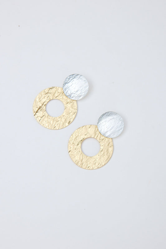 HOLIDAY LIFE : Clo Silver & Gold - Earrings