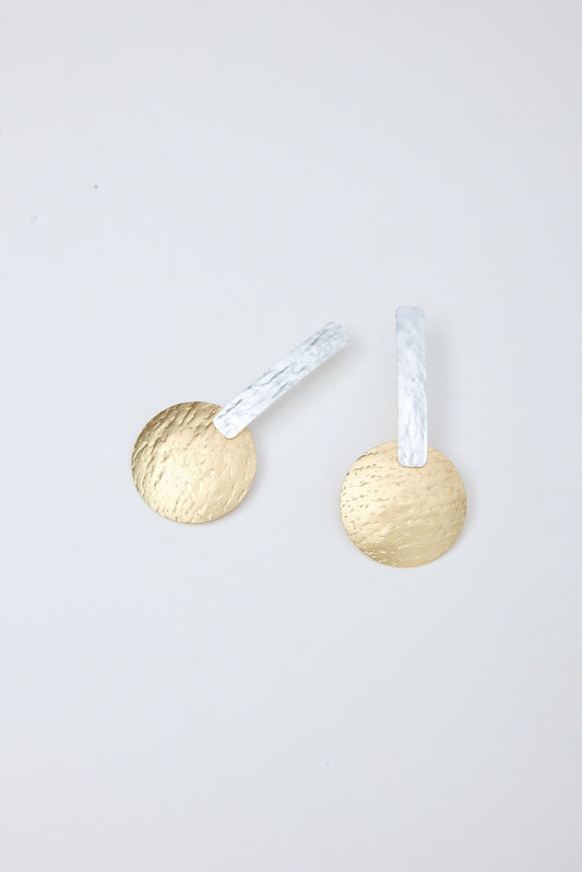 HOLIDAY LIFE : Hazel Silver & Gold - Earrings