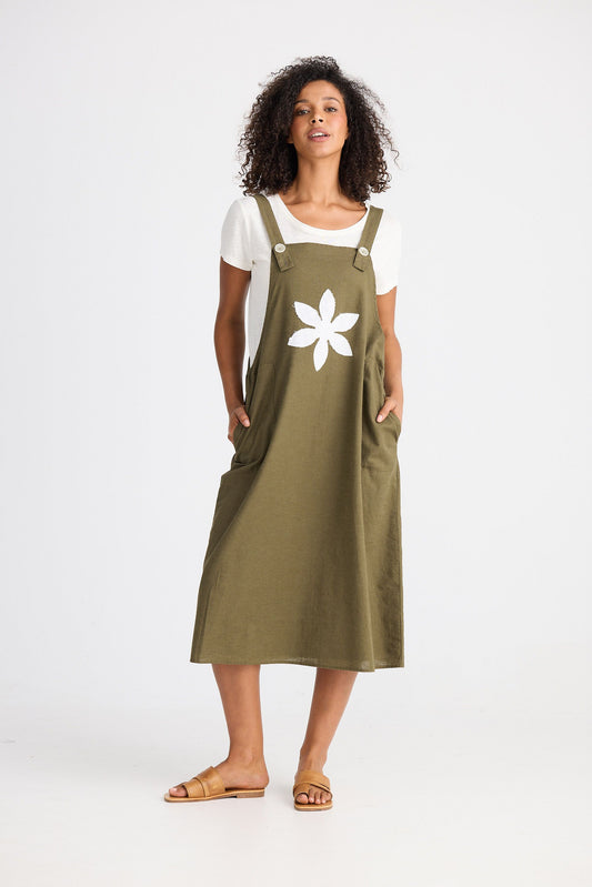 THE SHANTY : Sesame Pinafore - Khaki